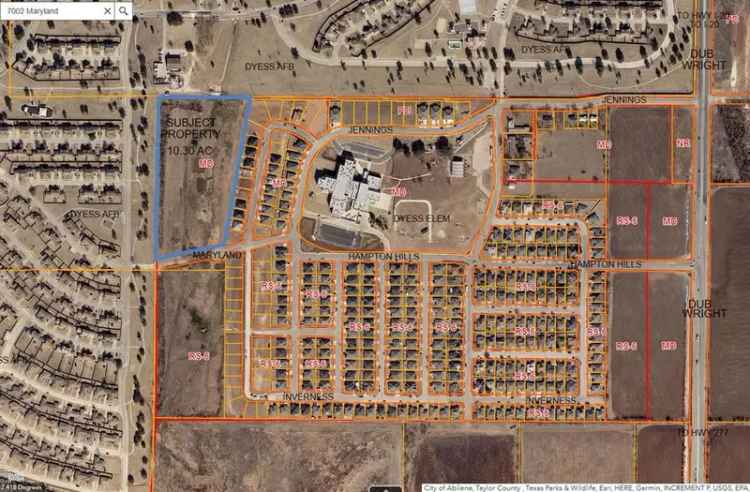 Development Site for Multi Family Units Near Dyess