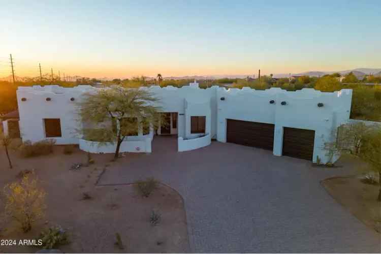 Custom luxury home for sale with pool and views in Phoenix