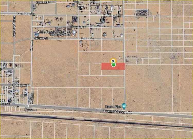 Land For Sale in Boron, California