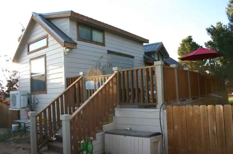 Buy Tiny House with Loft and Large Deck