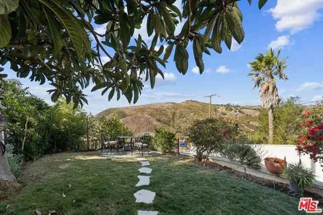 House For Sale in 4356, Hillview Drive, Unincorporated Santa Monica Mountains, California