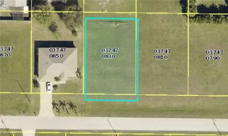 Land For Sale in 2221, Northwest 4th Street, Cape Coral, Florida