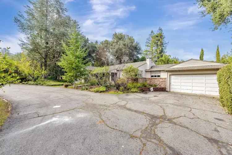 Buy single family home in Saratoga with expansive lot and charm