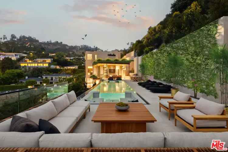 Rent Extraordinary Custom Designed Residence in Doheny Estates Hollywood Hills