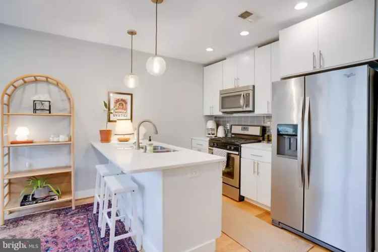 Sophisticated 2 Bedroom Condo for Rent in Brightwood Park Petworth with Outdoor Space