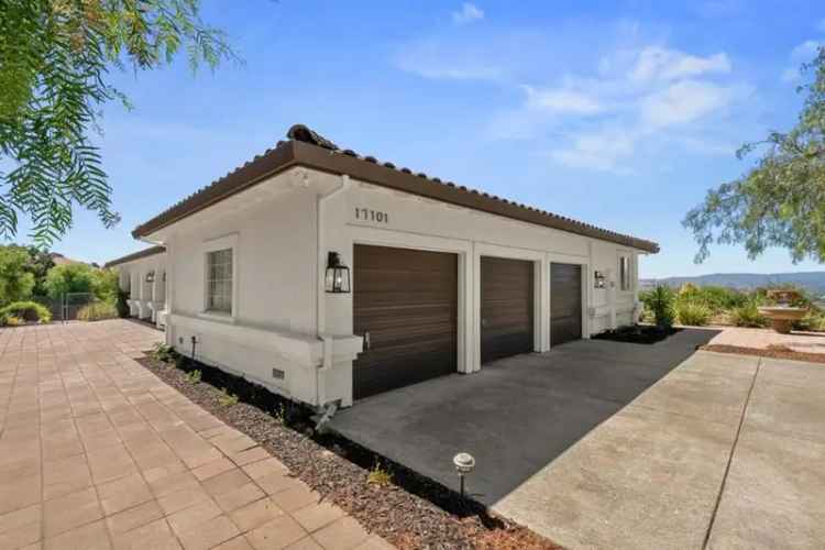 Buy house with stunning valley views in Morgan Hill