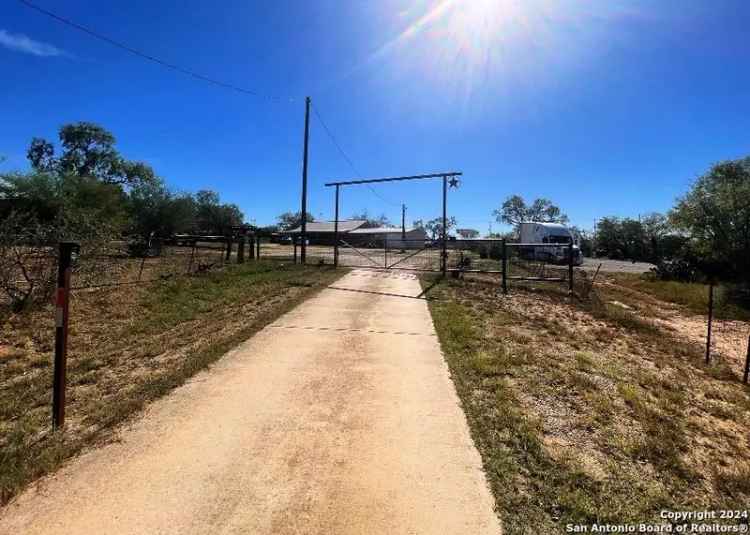 Buy Ranch Style Home with Land and Horse Amenities Near Highway 87