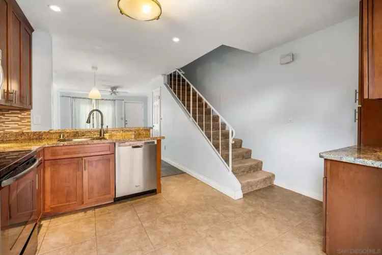 Buy Townhome in San Diego with Patio and Nearby Parks