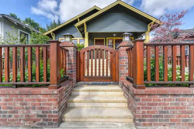 Buy Craftsman Home in East Sacramento with Custom Features and Stunning Backyard