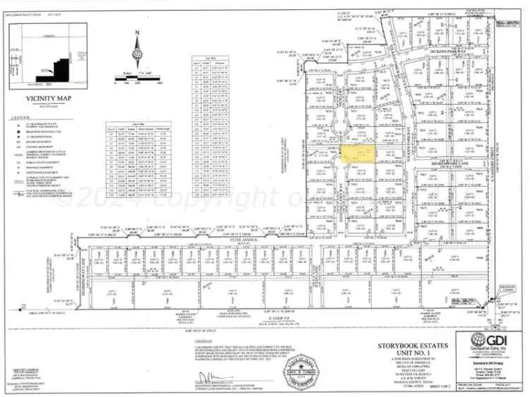 Buy land in Storybook Estates with spacious single family lots