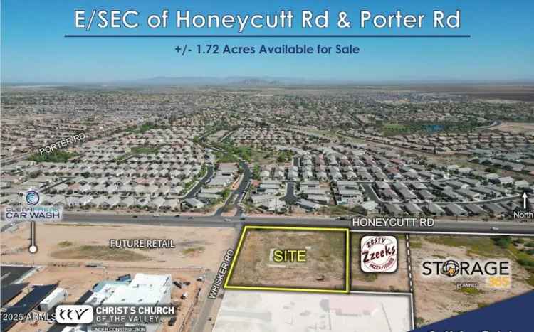 Land For Sale in 41011, West Honeycutt Road, Maricopa, Arizona