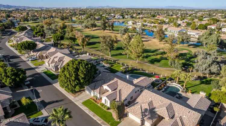 Buy Golf Course Lot Home in Chandler AZ with Stunning Views and Luxury Features