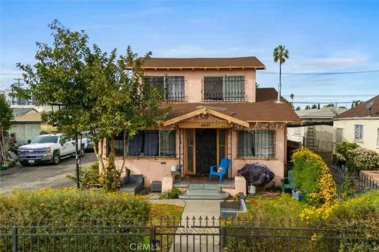 House For Sale in 6421, 11th Avenue, Los Angeles, California