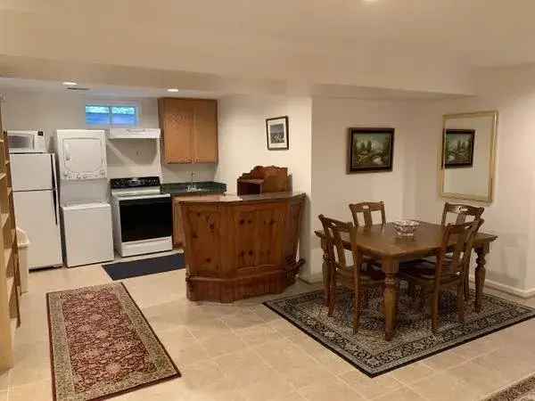 Rent Furnished Apartment Unit One Bedroom McLean Utilities Included