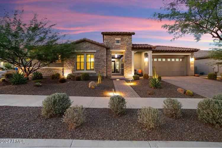 Buy stunning David Weekley home with pool and upgrades in Victory at Verrado