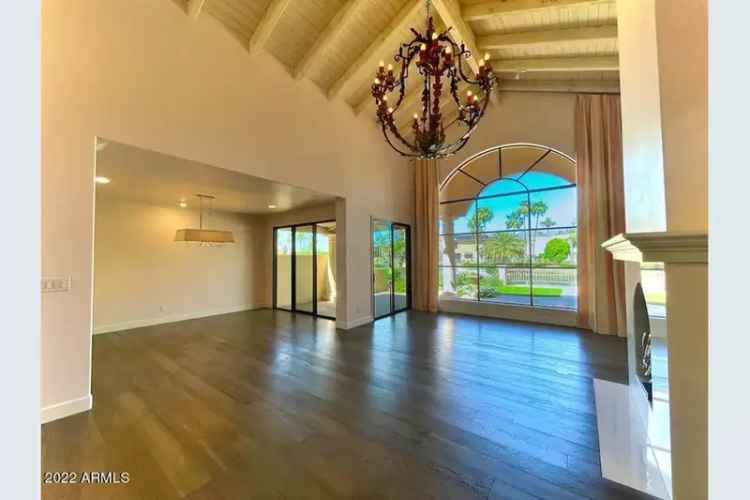 Rent Waterfront House in Scottsdale with Stunning Lake and Mountain Views