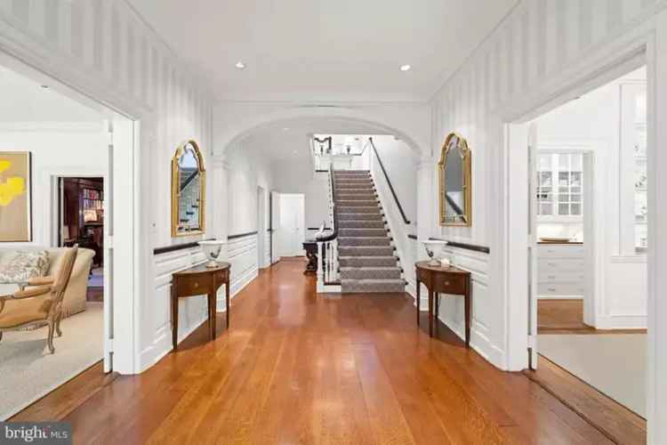 Rent Jelleff Mansion Georgian Revival Home in Kalorama with Elegant Features