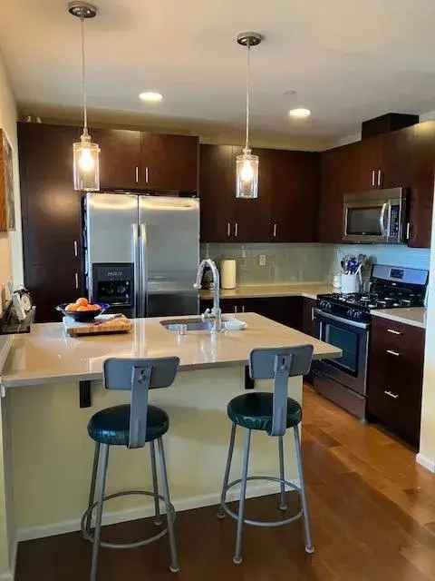 Rent Apartment Unit in Ballard with Modern Furnishings and Rooftop Access