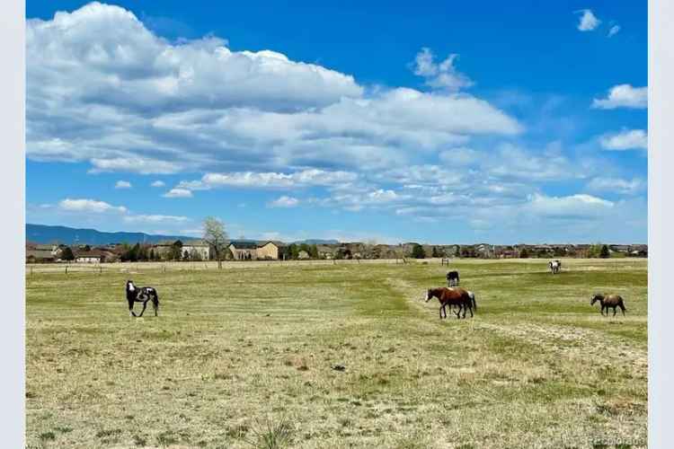 Buy Historic Ranch Property in Colorado Springs with Development Potential