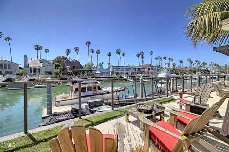 Buy Ventura Keys Home with Exquisite Deck and Boat Dock