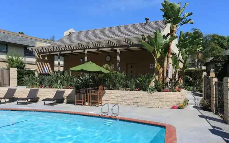 Rent Apartments in Tustin with Pool and Gated Entry