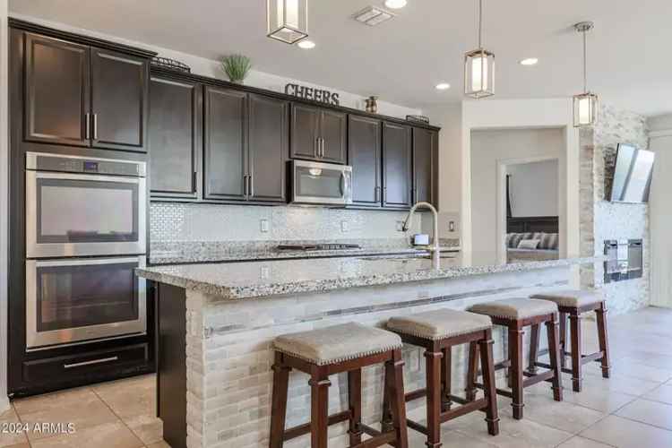 Upgraded home for sale in Estrella with mountain views and modern features