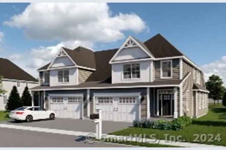 New Carriage Home for Sale in Plainville with 3 Bedrooms and 2.5 Baths