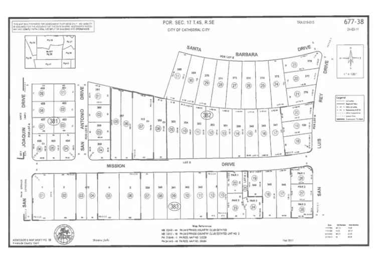 Land For Sale in Cathedral City, California