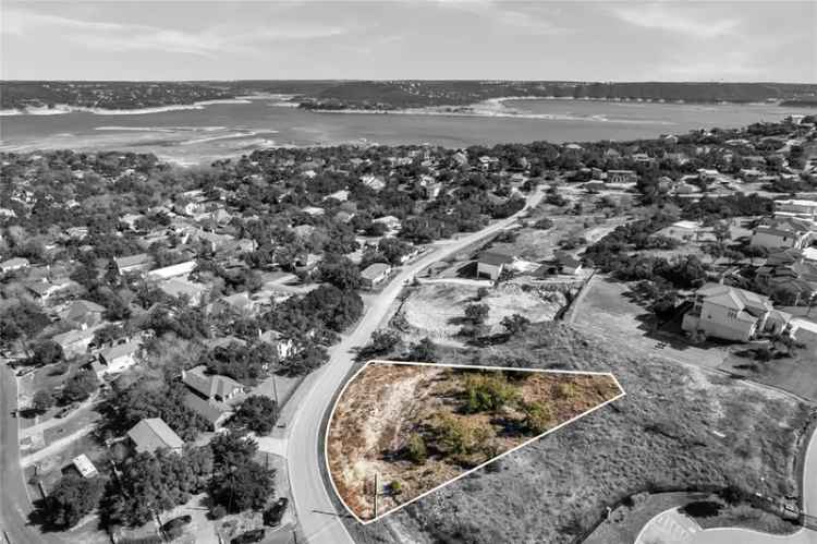 Build Your Dream Home on Half Acre Lot in Lake Travis with Amazing Views