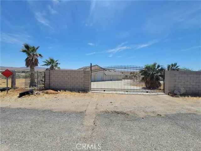 House For Sale in 31801, Soapmine Road, Barstow, California