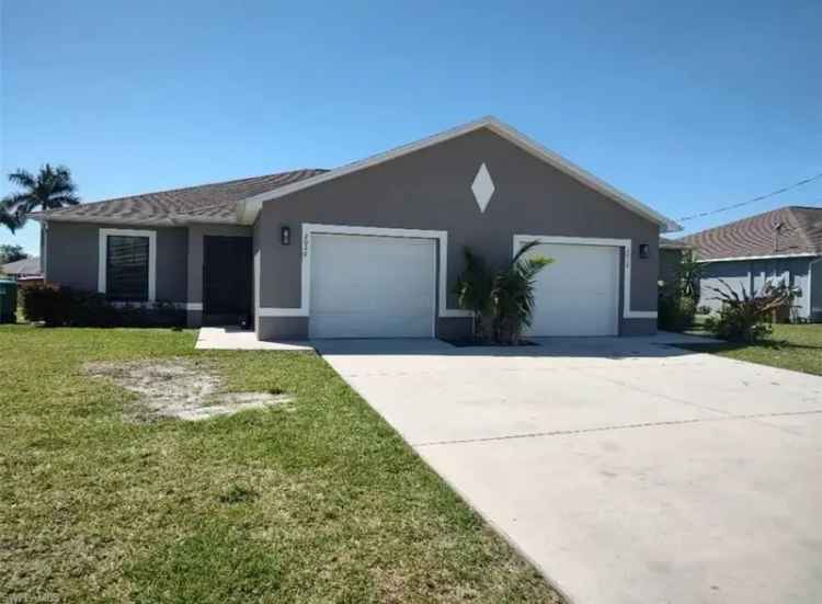 Rent Beautiful 3 Bedroom 2 Bath Home in Cape Coral with Garage