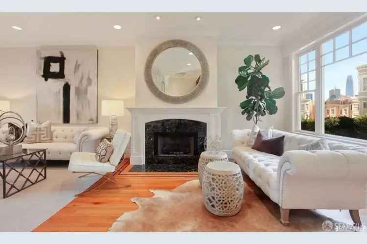 Buy exquisite home in Russian Hill with stunning views and 4 bedrooms