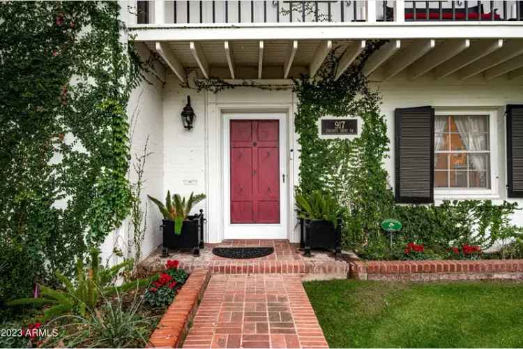 Buy Monterey Revival Home in Encanto Palmcroft Historic District