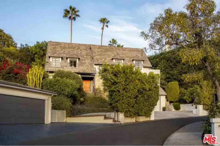 Buy French Revival Home in Los Feliz with City Views and Pool