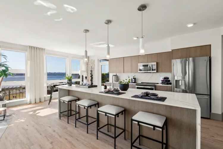 Rent Apartments in Kirkland with Lake Washington Views and Luxurious Finishes