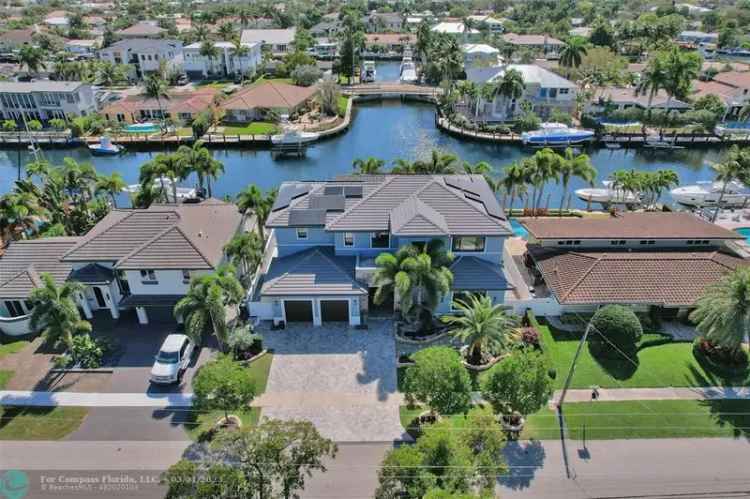 Contemporary Inspired Pool Home for Sale with Deepwater Access