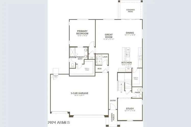 Buy House in Spacious Elderberry Plan Featuring Open Layout