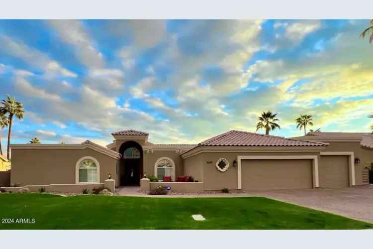 Luxury Single Level Home for Rent in Scottsdale with Two Master Suites