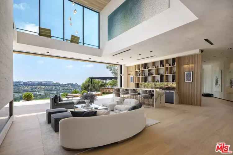 Buy Architectural Estate in Los Angeles with Panoramic City Views