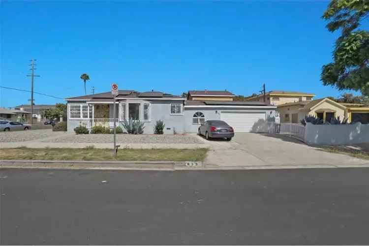 Buy charming home in Los Angeles with solar panels and spacious corner lot