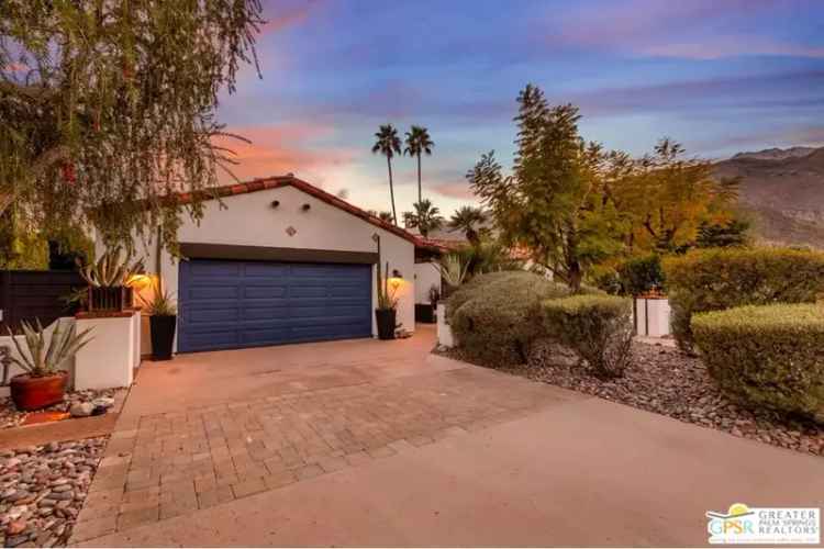 Buy Spanish Colonial Estate in Movie Colony Palm Springs with Luxury Features