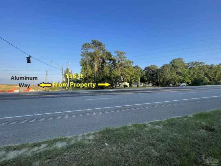 Buy commercial property in Bay Minette AL with great access and potential