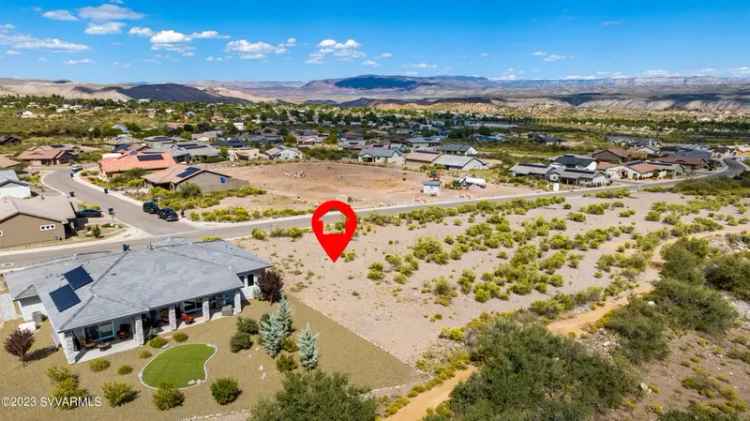 Custom Build Lot for Sale in Crossroads at Mingus with Stunning Views