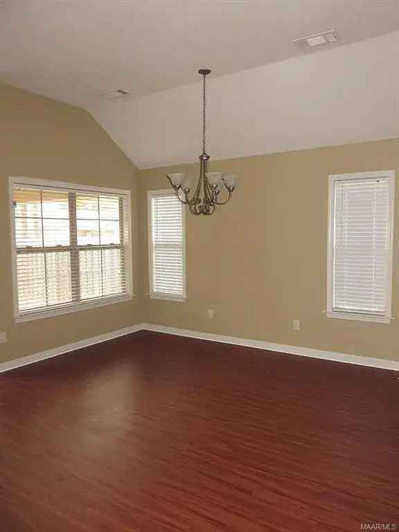 Rent Home in Woodland Creek Subdivision with Spacious Open Floor Plan