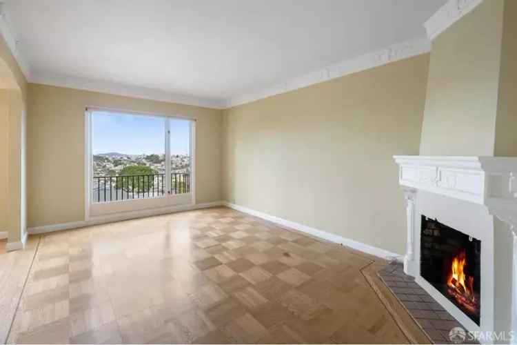 Buy House in Noe Valley with Iconic Downtown Views and 3 Bedrooms