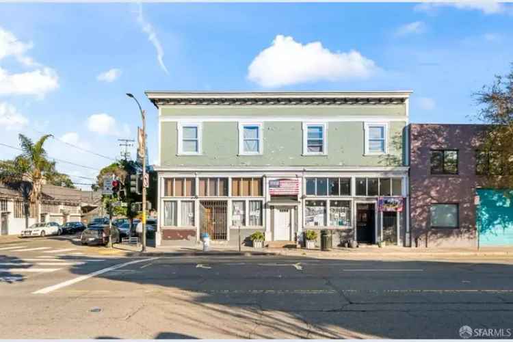 Mixed Use Property for Sale on 14th Street and Folsom with SRO Units