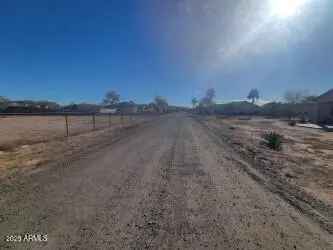 Buy Land in Buckeye with Custom Homes and Irrigated Lots