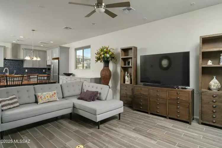 Buy single story home in Saguaro Trails with mountain views and upgrades