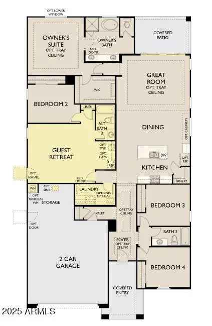 Buy 4 Bed 3 Bath Home with Guest Retreat in Destination at Gateway Expedition