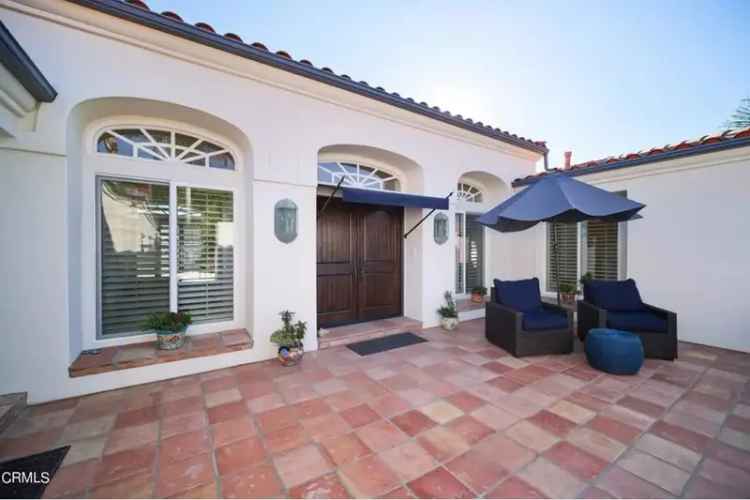 Buy Mediterranean Masterpiece Home in Prestigious Ventura Hobson Heights